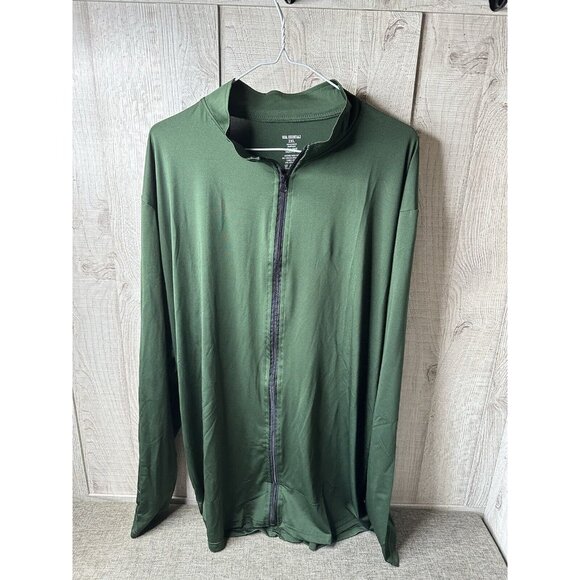 Real Essentials Mens Jacket Shirt 2XL XXL Dri Fit Long Sleeve Full Zip 3 Pack - Picture 11 of 13